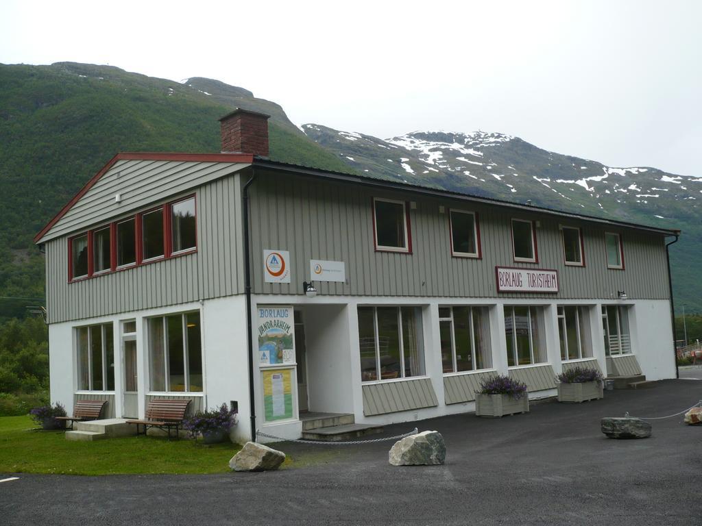 Hi Borlaug Vandrerhjem Borgund Buitenkant foto